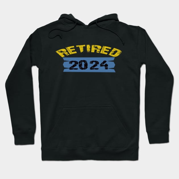 Retired 2024 Hoodie by Vitarisa Tees